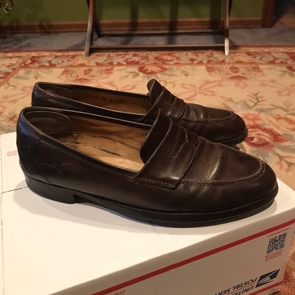 COLE HAAN LEATHER LOAFERS 10E - Picture 6 of 12